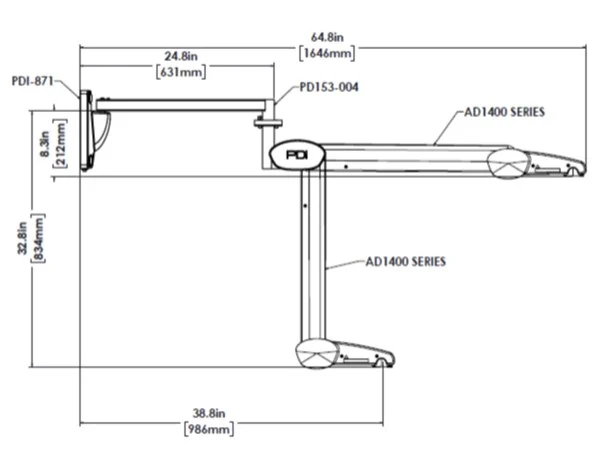 HorizBoom Arm Oper Envelope